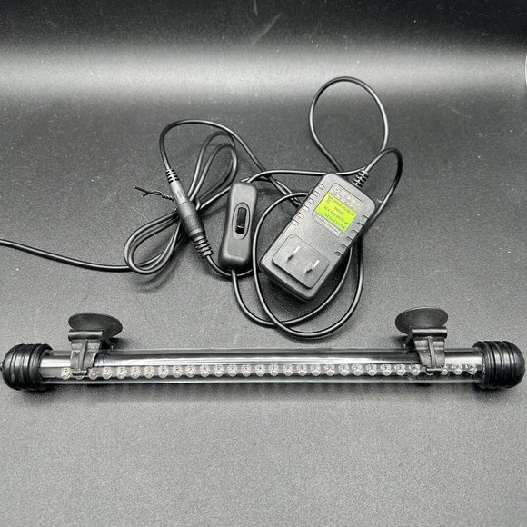 LED Light Bar Stick Blue Light 11" Home Decor Aquarium Fish Tank On Off Switch - Picture 1 of 9